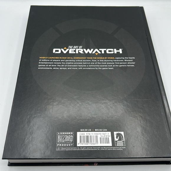 The Art of Overwatch Hardcover Book - Picture 5 of 6